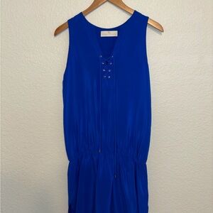 Blue Sleeveless Dress